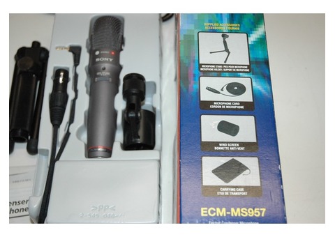 Micro stéréo SONY ECMMS957