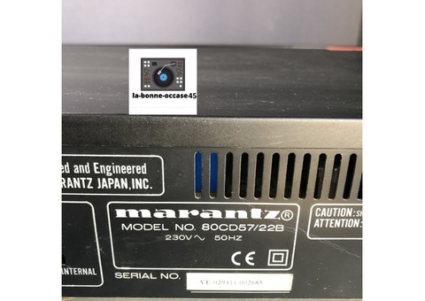 Vend lecteur double CD 57 MK2 Marantz