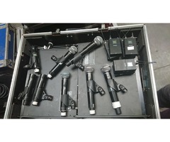 Lot micros HF Shure UR4 UR2 UR1 UA845