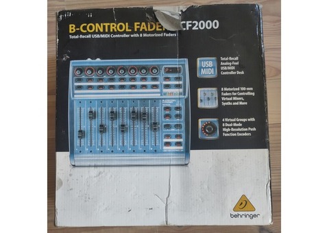 Vends Behringer BControl Fader BCF2000 occasion