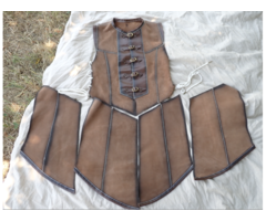 Armure en cuir Renaissance Medieval Fantasy