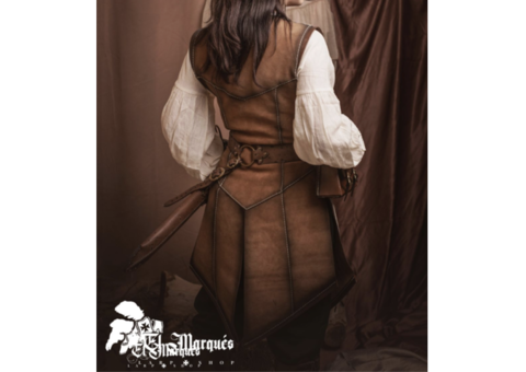 Armure en cuir Renaissance Medieval Fantasy