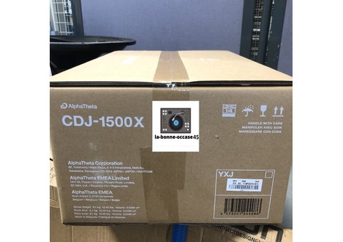 Vend lecteur CDJ 1500 X Alpha Téta Pioneer