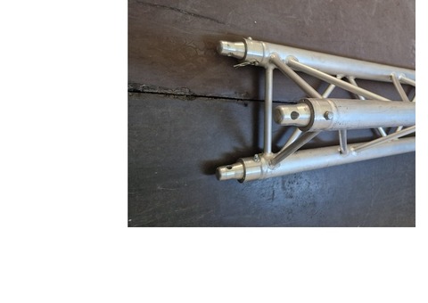 Structure aluminium triangle 1 mètre 18 pièces