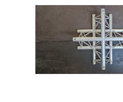 Structure aluminium triangle Raccord X 2 pièces