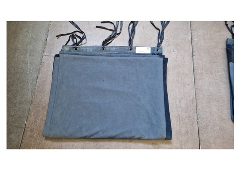 Pendrillons velour noir 4m35 x 1m44
