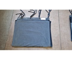 Pendrillons velour noir 4m35 x 1m44
