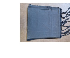 Pendrillons velour noir 4m35 x 2m