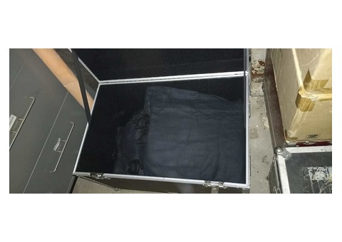 Lot de pendrillon flightcase