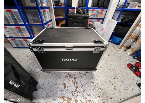 Lot de 2 grandes Flight Case compartimenté