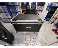 Lot de 2 grandes Flight Case compartimenté