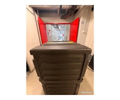 Flight case 6U SKB RSeries Shockrack à roulettes