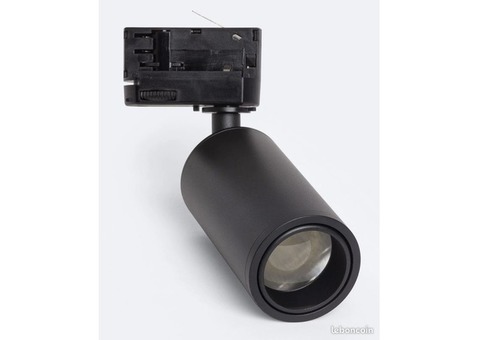 12 Spot orientable pour rail triphasé Ledkia