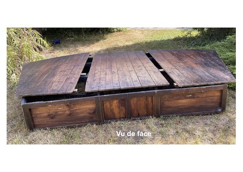 Praticable en bois