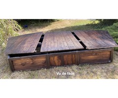 Praticable en bois