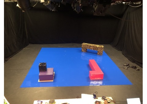 Tapis Hi Shine Bleu